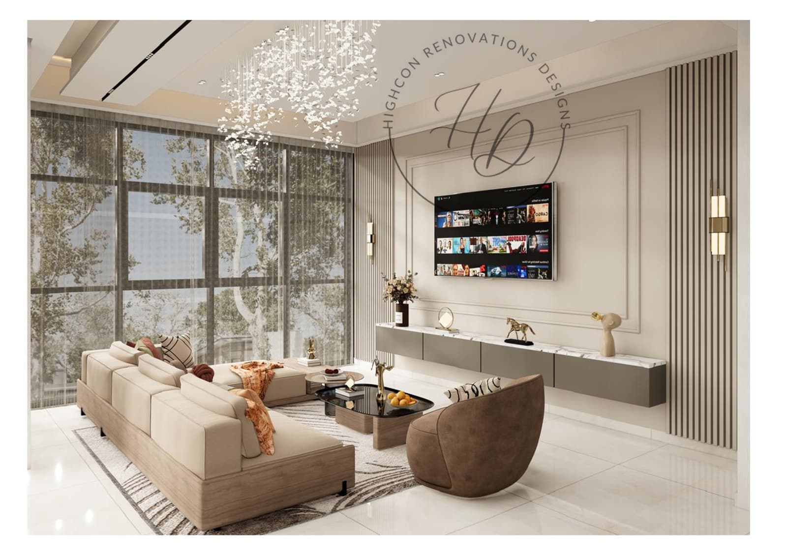 Renovation project interior in Dubai